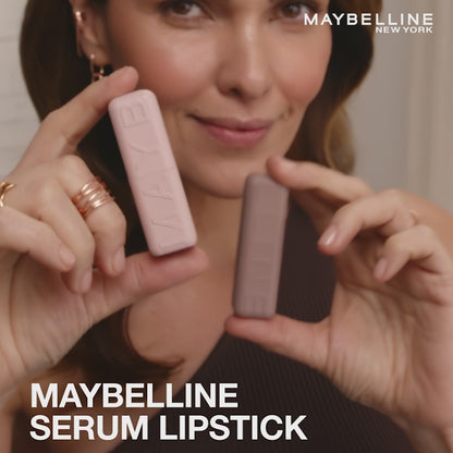 Maybelline Serum Matte Lipstick - 8Hr hydration, One-Swipe Bold Color