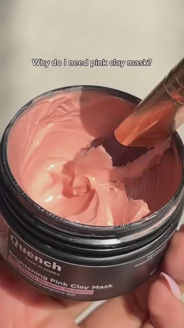 Quench Mon Cherry Brightening Pink Clay Mask
