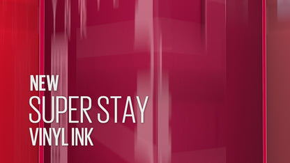 Maybelline New York Super Stay Vinyl Ink Liquid Lipstick, Instant Shine Lasts Up To 16H