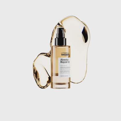 L'Oréal Professionnel Absolut Repair 10-in-1 Multi-Benefit Hair Serum For Dry And Damaged Hair